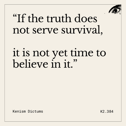 Dictum of K. - K2.384