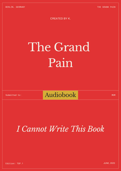 Audiobook The Grand Pain