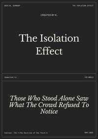 The Isolation Effect