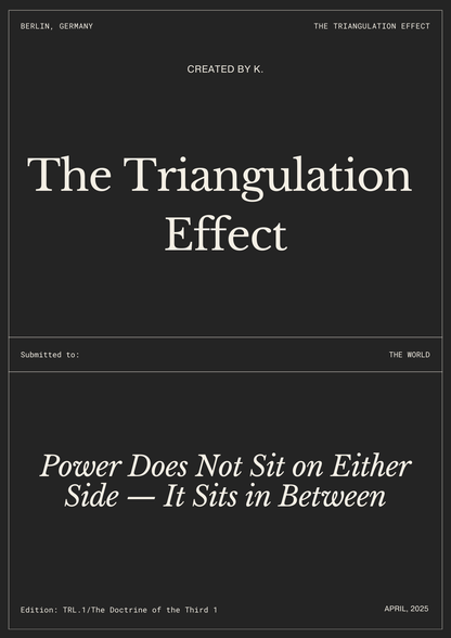 Audiobook The Triangulation Effect