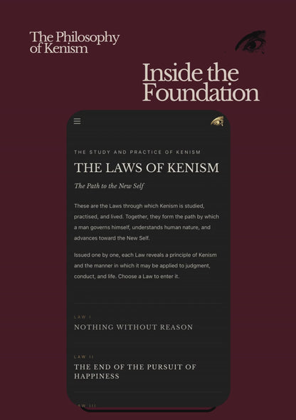 The Philosophy of Kenism: Membership by Admission