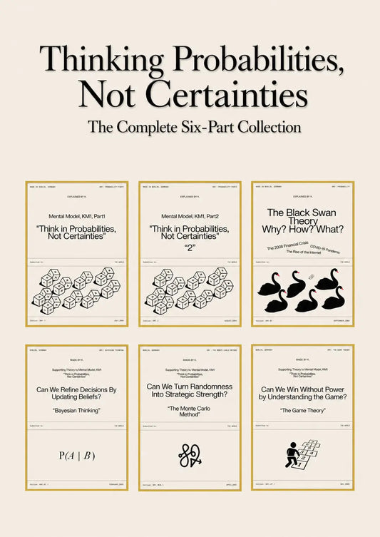 Think in Probabilities, Not Certainties | Complete Six-Part Collection for Uncertainty, Risk, and Decision-making